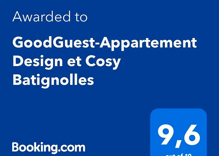 Goodguest-Appartement Design Et Cosy Batignolles